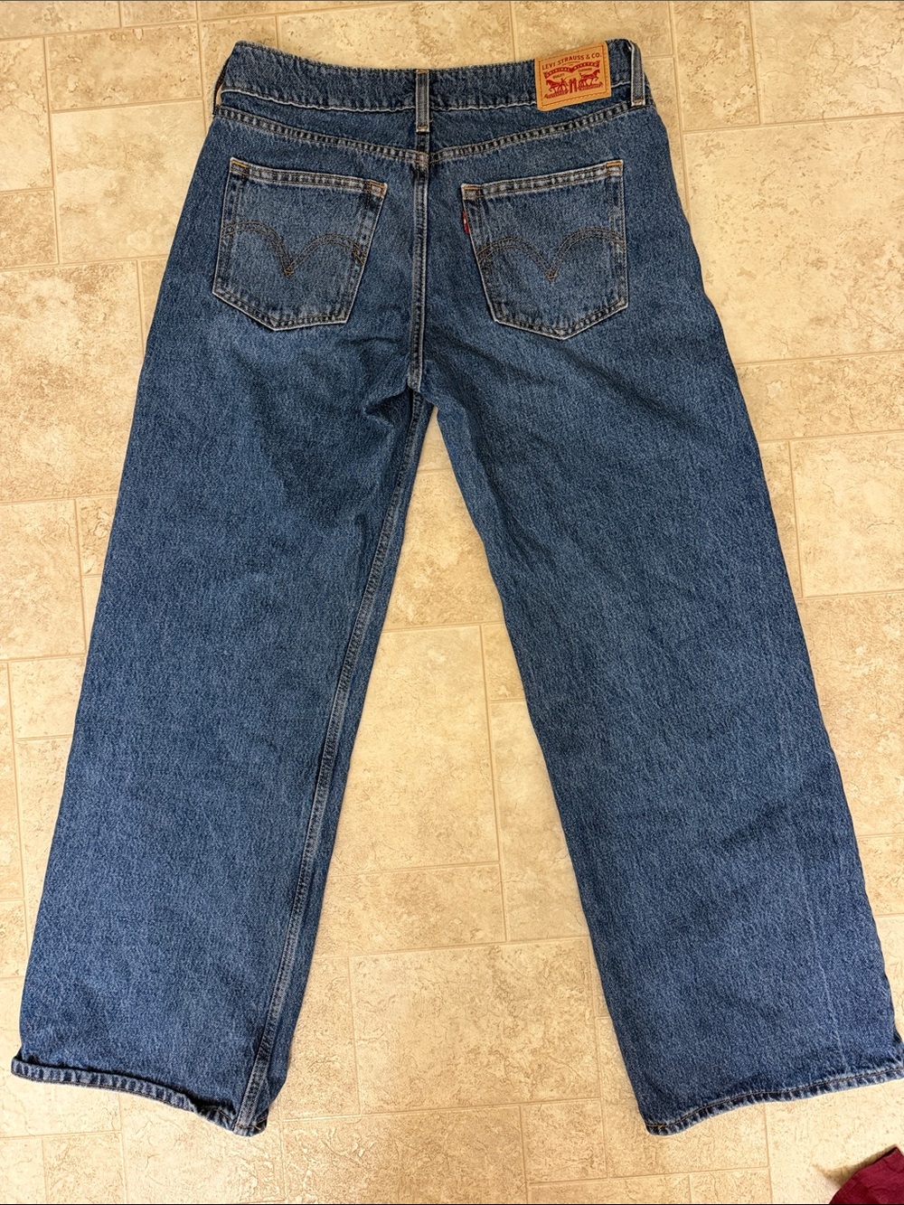 Levi's Women's Blue Wide-Leg Jeans - Picture 7 of 7